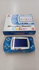 Bandai WonderSwan Swan Crystal Blue Violet Console System Japan Collection used