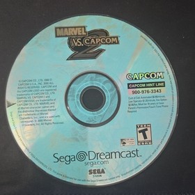 Capcom Marvel vs. Capcom 2 Sega Dreamcast Fighting Game Disc Only UNTESTED 