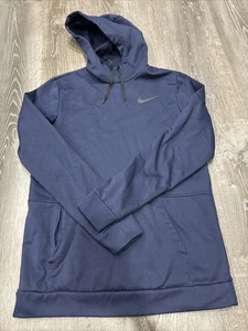Nike Hoodie Mens M Dri-FIT Standard Fit Pullover Sweatshirt CU6214-451 - Picture 1 of 9