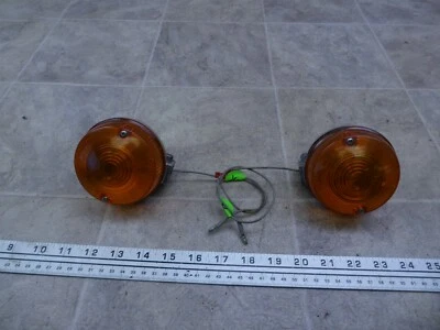 Kawasaki KZ440B KZ440 K761 1980) intermitentes traseros izquierdo derecho juego funciona Foto 1 de 4