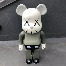 KAWS Be@rbrick Medicom toy figure - 1000% grey 2002 Bearbrick