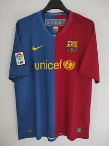 FC BARCELONA 2008-2009 Triplete camiseta shirt trikot maillot maglia L - Imagen 1 de 5
