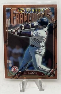 1996 Topps Finest Franchises Bronce #288 Mo Vaughn Medias Rojas de Boston - Imagen 1 de 2