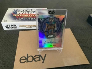 2022 STAR WARS SIGNATURE SERIES #A-SS STEPHANIE SILVA AS ME-89D AUTO - Picture 1 of 4