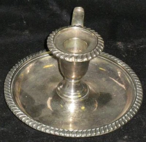 Mappin & Webb's Prince's Plate Triple Deposit London & Sheffield Candle Holder - Picture 1 of 5