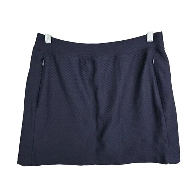 Falda corta para mujer Tail Tech Elevation azul texturizada mezcla de nailon elástica talla S Foto 1 de 4