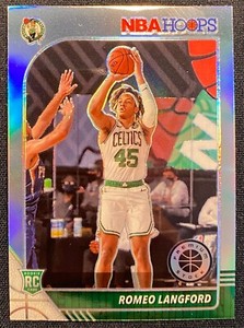 Romeo Langford 2019-20 Panini Hoops Premium Stock RC Rookie Silver Refractor