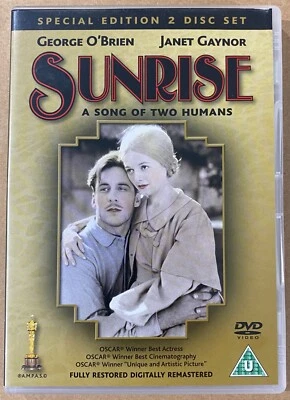 SUNRISE BY F.W. MURNAU TWO DISC DVD SPECIAL EDITION 2004 EUREKA VIDEO - Image 1 of 4