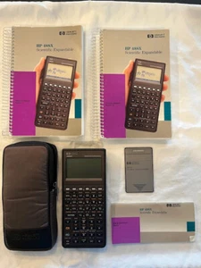 HP 48SX Calculator With Manuals and Case Working AS-IS - Picture 1 of 3