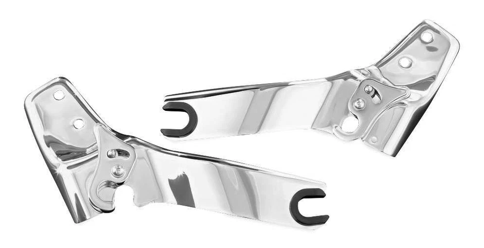 Placas laterales cromadas de liberación rápida Kuryakyn para Harley RG CVO FLTRSE3 2009-2013 Foto 1 de 3