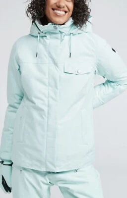 Casaco de neve feminino Roxy Billie tamanho aquático justo XL esqui snowboard novo com etiquetas - Imagem 1 de 4