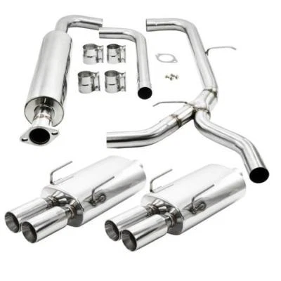 Sistema de exaustão Catback de aço inoxidável ZZPerformance 2,5" 2004-08 Pontiac Grand Prix - Imagem 1 de 4