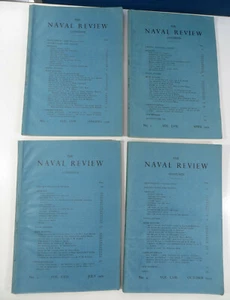 Revista The Naval Review - Agrupada en folletos por año, 1970 a 1978 - Imagen 1 de 21