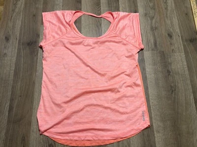 Camisa Reebok, para mujer talla pequeña/mediana, naranja, ropa deportiva Foto 1 de 4