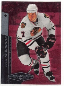 2010-11 Black Diamond Ruby #35 Brent Seabrook /100 - Picture 1 of 2