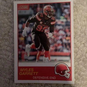 2019 Score #109 Myles Garrett - Picture 1 of 2
