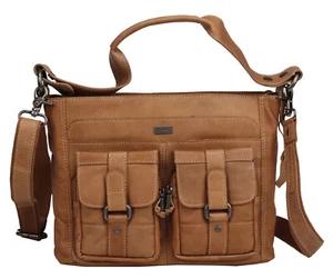Spikes & Sparrow Savannah Umhängetasche Leder Handtasche Ledertasche camel - Bild 1 von 3