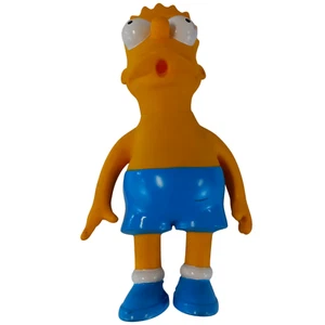 Bart Simpson Vintage Plastic Figurine - Retro Collectible Toy - Picture 1 of 9