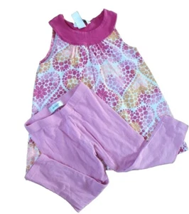 Girls Dress Size 1-2 Years and Leggings Size 18-24 months H&M/EARLY DAYS C391 - Picture 1 of 6