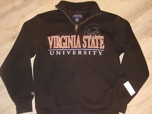 VIRGINIA STATE TROJANS Jansport 1/4 Cremallera Sudadera NUEVOS ETIQUETAS Talla... PEQUEÑA - Imagen 1 de 9