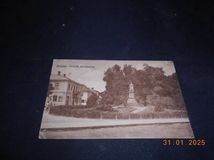 Ztoczow Ukraine 1917 Feldpost Pomnik Mickiewicza Denkmal Gebäude Weltkrieg - Picture 1 of 2