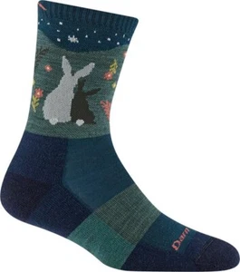 DARN TOUGH 5001 Eclipse Women's Critter Club Micro Crew Lightweight Hiking Sock - Picture 1 of 3