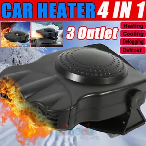 2025 New 12V Car Heater Defroster Demister Heating Fan Plug in Cigarette Lighter - Picture 1 of 38