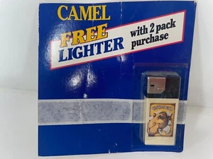Vintage Joe Camel Cigarettes Advertising Lighter Sealed New 1987 - Picture 1 of 3