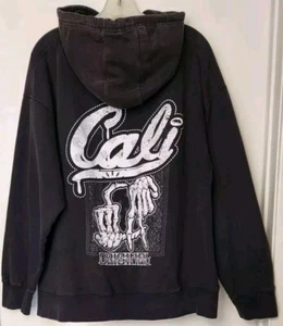 Cali Original Sudadera con Capucha Negra - Sudadera Cali Con Capucha Para Hombre Talla XXL  - Imagen 1 de 4