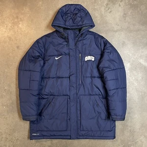 Nike Storm-Fit Hooded Down Jacket Puffer Coat Men's XXL 2XL Removable Hood - Picture 1 of 10