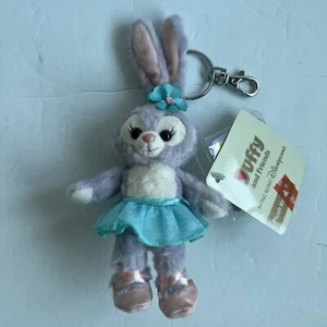 Stella Lou Kaninchen Tutu Kleid Plüsch Schlüsselanhänger Duffy & Friends HK Disneyland - Neu mit Etikett - Bild 1 von 13