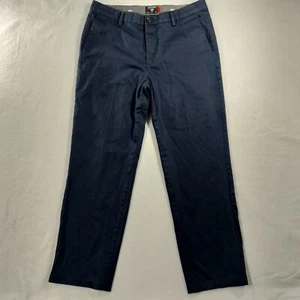 Pantalone uomo Dockers taglio dritto piatto davanti blu kaki taglia reale 34x28 - Foto 1 di 7