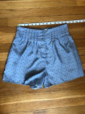 Urban Outfitters Kimchi Azul Floral Sedoso Plisado Pantalones Cortos Talla M Foto 1 de 4