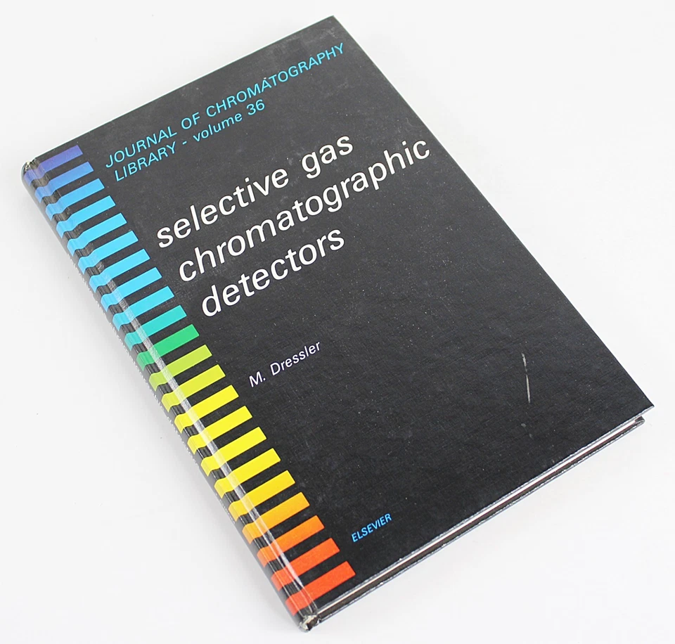 1986 SELECTIVE GAS CHROMATOGRAPHIC DETECTORS by M Dressler 1st Ed Illustrated - Image 1 of 2