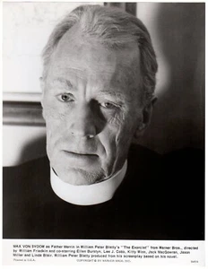*El exorcista (1973) de William Friedkin Max von Sydow como el padre exorcista Merrin - Imagen 1 de 1