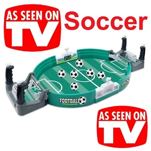 NEW Tabletop Soccer Football Game Set Foosball Portable Toy Party Game - Picture 1 of 9