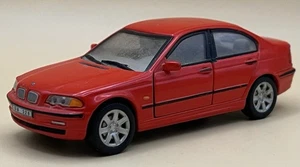 Cararama 1:43 BMW 328i Saloon - Red - E46 3-Series - Picture 1 of 3