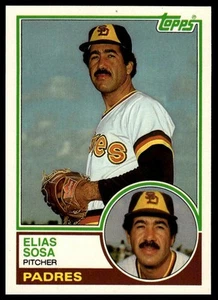 1983 Topps Traded #107T Elias Sosa - Bild 1 von 2