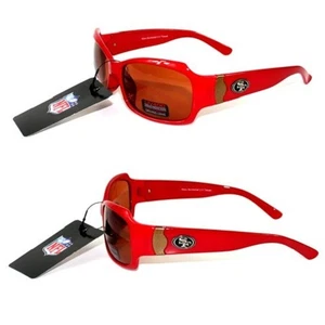 San Francisco 49ers NFL Bombshell Red Sport Sunglasses - Picture 1 of 1