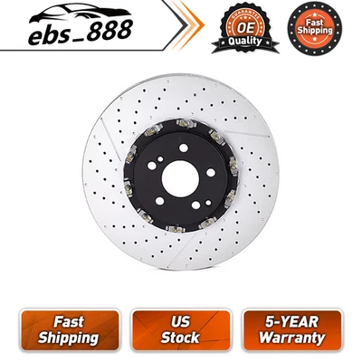 Rotor de freno de disco delantero Brembo para Mercedes-Benz C63 AMG 2008-2010 2011 2012 Foto 1 de 2