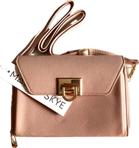 Borsa a tracolla Malibu Skye Olivia Malva nuova con etichetta - Foto 1 di 8