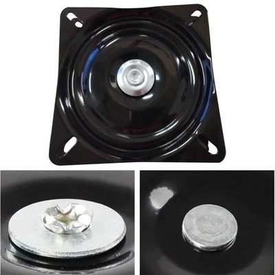 Bar Stool Swivel Plate Replacement Seat Swivel Base Turntable 154mm 360 Degree - Image 1 of 4