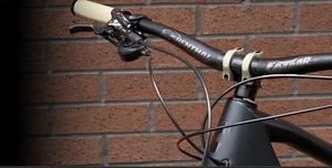 Manillar Renthal Black Gold Fatbar Lite Carbon 35 40MM Elevable - Imagen 1 de 19