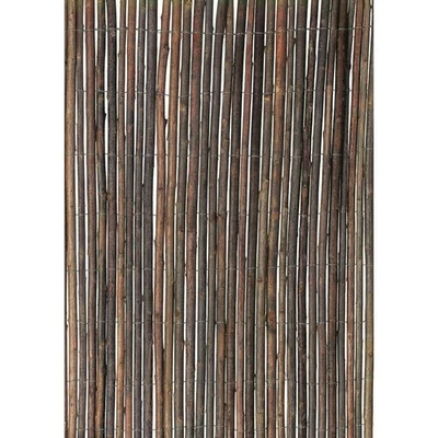 Cercado decorativo de madera de sauce para jardín de 13 pies L X 5 pies H Foto 1 de 2