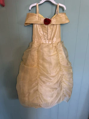 Belle Ball gown (beauty & Beast) Size Girls 5-6 Disney World/ Halloween - Image 1 of 3