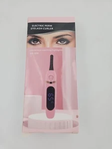 USB Electric Heated Eyelash Curler Long Lasting 3D Lashes Perm Curling Tool - Picture 1 of 3
