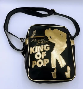 Michael Jackson Black & Gold Tour Flight Bag King of Pop Official MJJ NWT - Imagen 1 de 22
