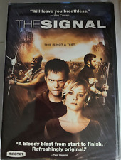 The Signal [2007] (DVD,2008,Widescreen) Anessa Ramsey,Justin Welborn,BRAND NEW!
