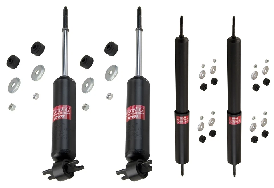 Front and Rear KYB Excel-G Shock Absorbers Kit for Mazda B1600 B2000 B2200 RWD - Image 1 of 1