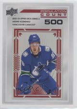 2022-23 Upper Deck Series 2 Population Count 500 /500 Andrei Kuzmenko Rookie RC